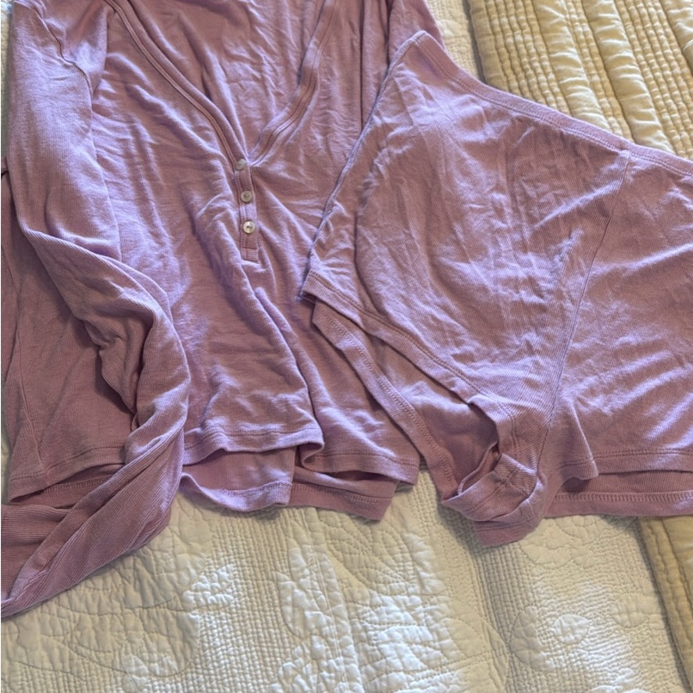 Lavender Pajama Set